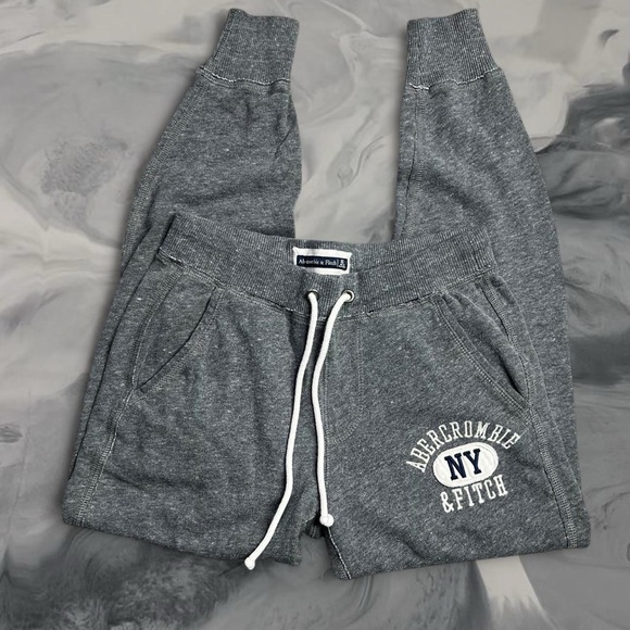 🖤Y2K grunge mcbling vintage Abercrombie & fitch sweatpants🐾 - Picture 2 of 4
